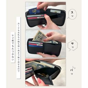 財布 レディース 本革 ミニ財布 二つ折り財布...の詳細画像4