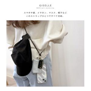 スマホ ショルダーストラップ 携帯 肩掛け ク...の詳細画像1