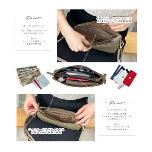 スマホショルダー レディース 本革 ショルダー...の詳細画像3