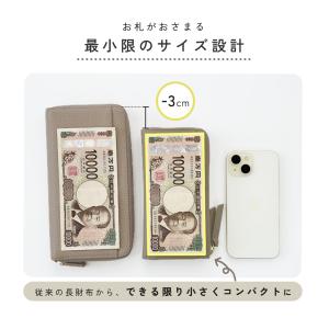 長財布 本革 L字ファスナー 薄型 スマホサイ...の詳細画像4