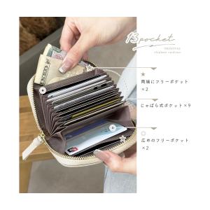 カードケース レディース ミニ財布 大容量 ゾ...の詳細画像4