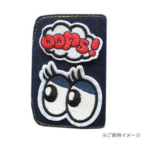 ワッペン 刺繍 縦5.4cm×横6.2cm 目...の詳細画像3