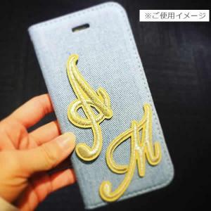 ワッペン 刺繍ワッペン アルファベット イニシ...の詳細画像4