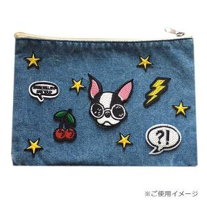 DOG ワッペン 刺繍 アイロン 犬 イヌ d...の詳細画像1