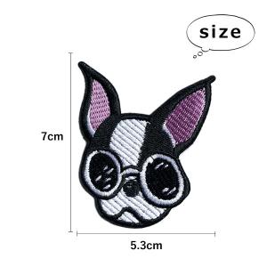 DOG ワッペン 刺繍 アイロン 犬 イヌ d...の詳細画像2