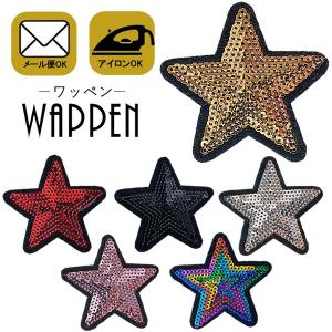 ワッペン スパンコール アイロン おしゃれ アップリケ