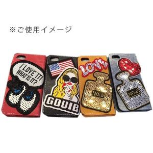 ワッペン スパンコール 縦7.5cm×横5.5...の詳細画像2
