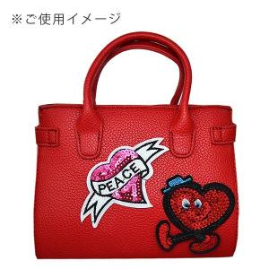 ワッペン スパンコール 縦6.5cm×横10....の詳細画像2