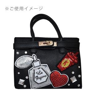 ワッペン スパンコール 縦7.8cm×横4.5...の詳細画像2