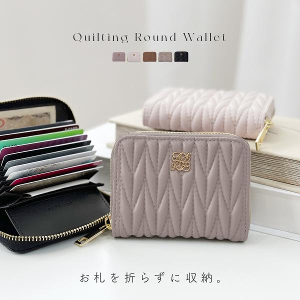 ミニ財布 レディース 二つ折り コンパクト 小さめ 大容量 カードケース じゃばら コインケース B...