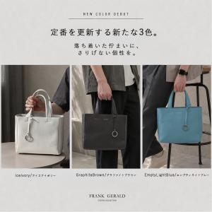 トートバッグ メンズ 小さめ 本革 ミニトート...の詳細画像1