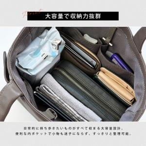 トートバッグ メンズ 小さめ 本革 ミニトート...の詳細画像5