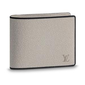 ルイヴィトン Louis モデル Vuitton 財布 小財布 ２つ折り 二つ折り 新作 ロゴ コンパクト グレージュ系 タイガ ストーン タイガレザー Lv