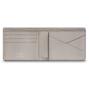 ルイヴィトン Louis モデル Vuitton 財布 小財布 ２つ折り 二つ折り 新作 ロゴ コンパクト グレージュ系 タイガ ストーン タイガレザー Lv
