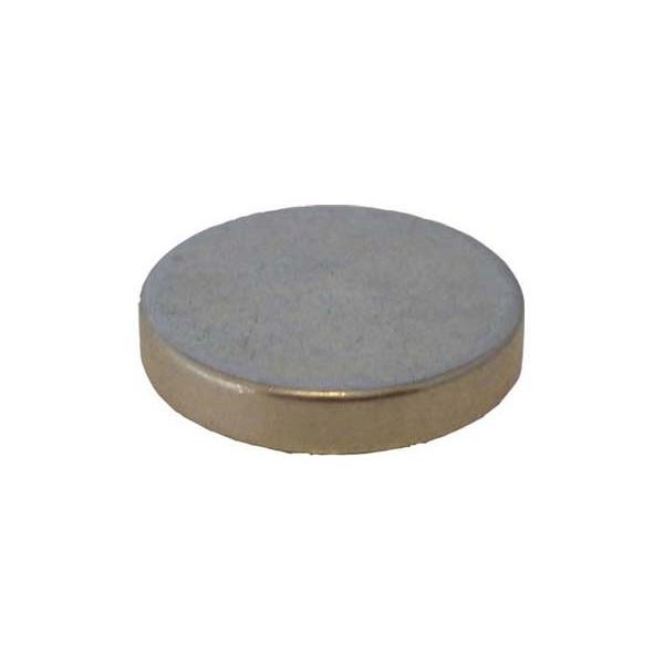 ネオジム磁石（亜鉛メッキ）φ4.0mm×1.0mm(N35) １個