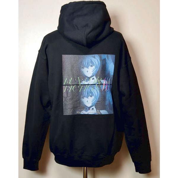 綾波レイ エヴァンゲリオン パーカー M RADIO EVA FUN/FOR/FICTION NOT...
