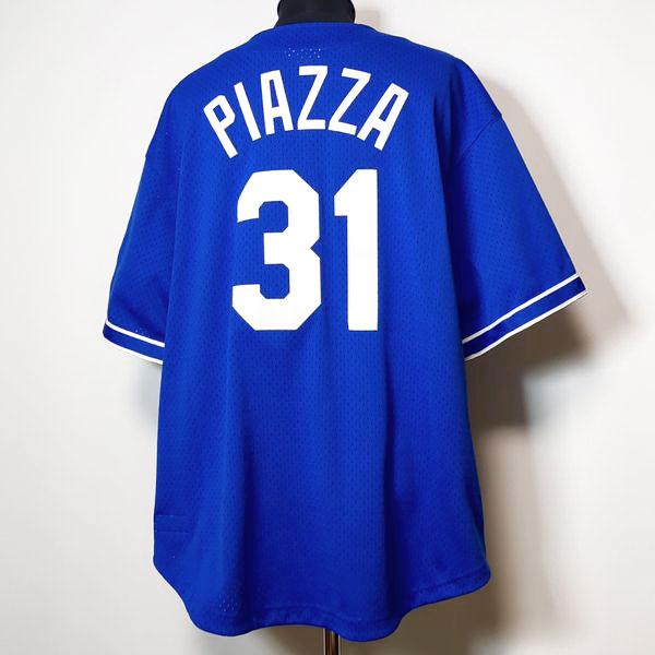 マイクピアザ　ドジャース ミッチェルアンドネス ユニフォーム 2XL ブルーノマーズ Dodgers...