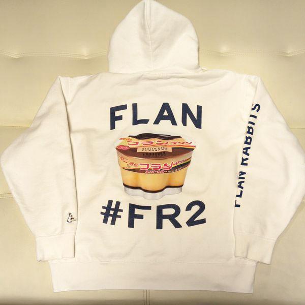 FR2 FLAN プリン パーカー XL ラビット エフアールツー フラン うさぎ