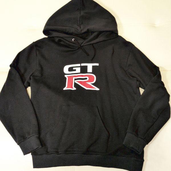 日産 GT-R スウェットプルオーバーパーカー LL 日本製 ビッグロゴ NISSAN GTR ニッ...