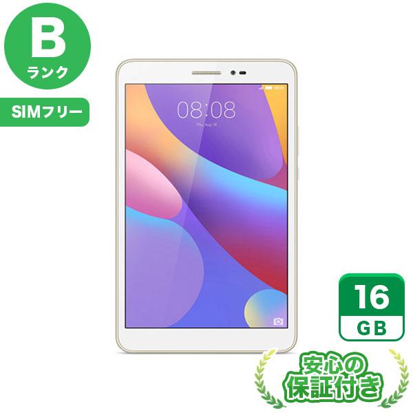 SIMフリー MediaPad T2 8 Pro JDN-L01 ホワイト16GB 本体[Bランク]...