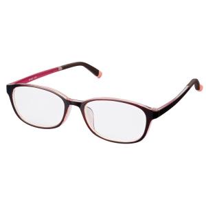 老眼鏡 シンプルビジョン スリム RG-002 ワイン/クリアピンク +1.50  同梱 