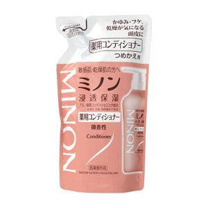 ミノン薬用コンディショナーｂ詰替用　380ml｜rashiku-shop