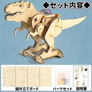 【ティラノサウルス】恐竜木製立体パズル 8歳か...の詳細画像3