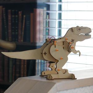 【ティラノサウルス】恐竜木製立体パズル 8歳か...の詳細画像5