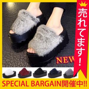 サンダル レディース 歩きやすい 厚底サンダル シューズ フ...