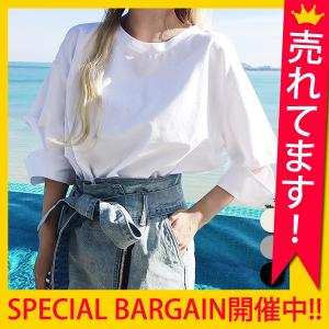 カットソー レディース Tシャツ 七分袖 トップス (t34...