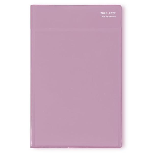 学研ステイフル 手帳 2026 スケジュール帳 ツイン手帳 A5 ラベンダー M16803 2025...