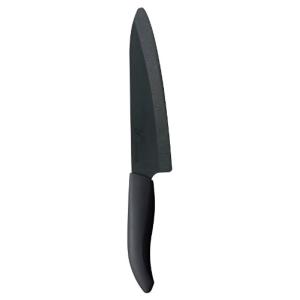 京セラ 日本製 包丁 HIP加工 ファイン セラミック シェフズ 180mm 食洗機 OK ブラック FKR-180HIP-FP