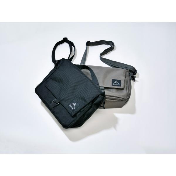 CAMP SHOULDER BAG BK/GR   (キャンプショルダーバッグ ブラック/グレー) ...