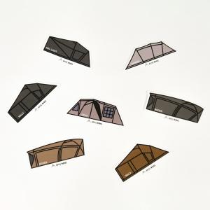 RATELWORKS TENT STICKER（ラーテルワークステントステッカー）