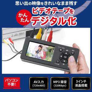 思い出ビデオ変換レコーダー1 RS-AVREC...の詳細画像2