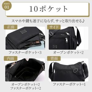 (スカーフ付き) ショルダーバッグ レディース...の詳細画像3