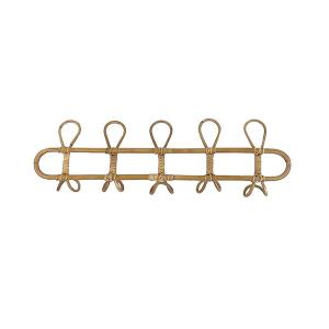 ラタン家具 ユグラ ウォールハンガー 5連 ヴィンテージ風