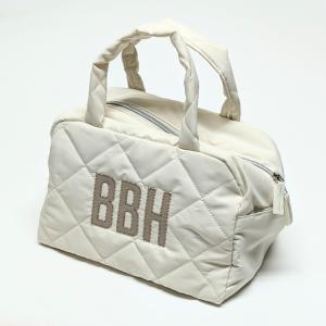 BBH キルティングミニボストンバッグ ホワイト 保冷温