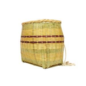 PPはけご 小 巾約22（16）cmΦ×H20cm 【竹製かご カゴ