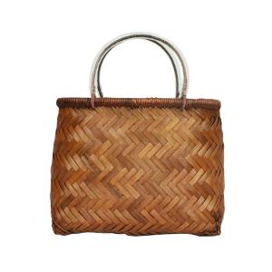 市場かご　尺2寸　岩手県鳥越地区伝統竹細工 岩手県鳥越地区の竹細工 岩手県二戸 鳥越竹細工 スズ竹 市場かご