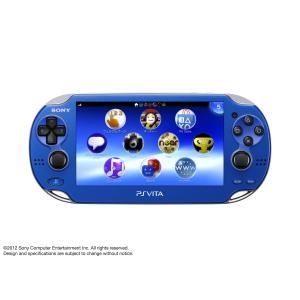 PlayStationVita Wi-Fiモデル サファイア・ブルー (PCH-1000 ZA04) メーカー生産終了｜ravi-maison