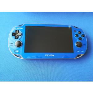 PlayStationVita 3G/Wi-Fiモデル サファイア・ブルー 限定版 (PCH-1100 AB04)｜ravi-maison