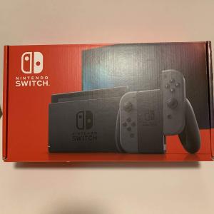 Nintendo Switch 本体 (ニンテンドースイッチ) Joy-Con(L)/(R) グレー(パッケージサイズ変更前)｜ravi-maison