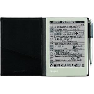 シャープ 電子ノート 電子メモ WG-S30-B 手帳機能付き ブラック系｜ravi-maison