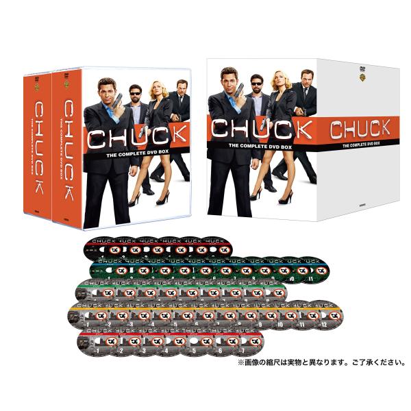 CHUCK/チャック &lt;シーズン1-5&gt; DVD全巻セット(45枚組)