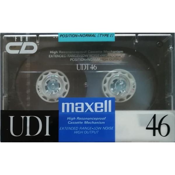 maxell カセットテープ UDI 46分 UDI(D)