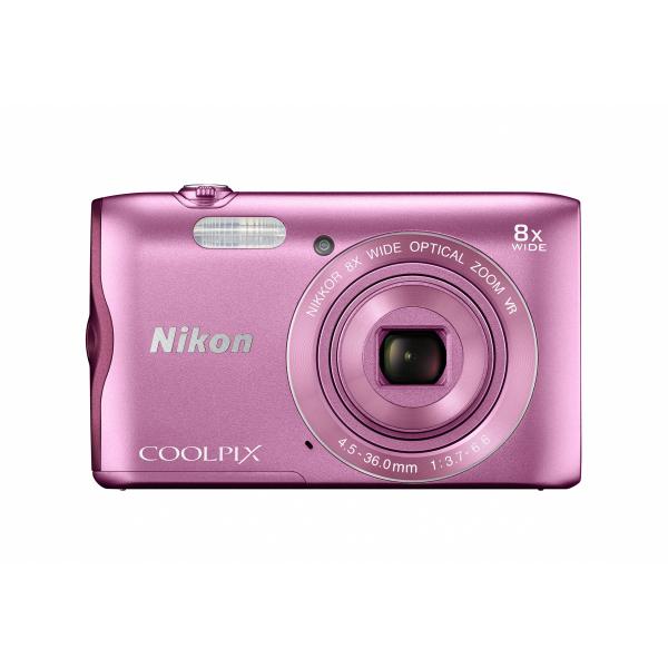Nikon デジタルカメラ COOLPIX A300 光学8倍ズーム 2005万画素 ピンク A30...