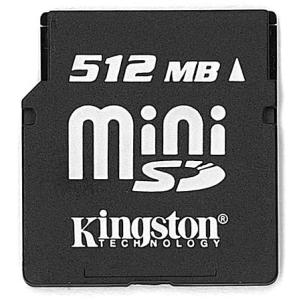 Kingston SDM/512FE miniSDカード 512MB｜ravi-maison
