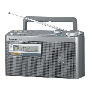 パナソニック FM緊急警報放送対応FM/AM2バンドラジオ RF-U350-S｜ravi-maison