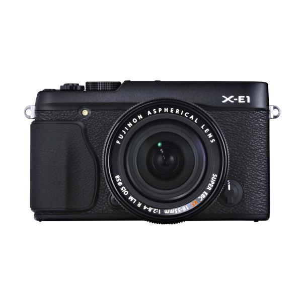 FUJIFILM ミラーレス一眼 X-E1 レンズキット ブラック X-E1/XF18-55 SET...